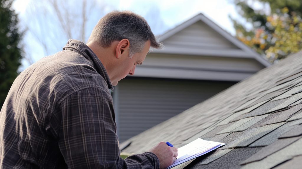 esidential home exterior representing everyday homeowners needing roofing services